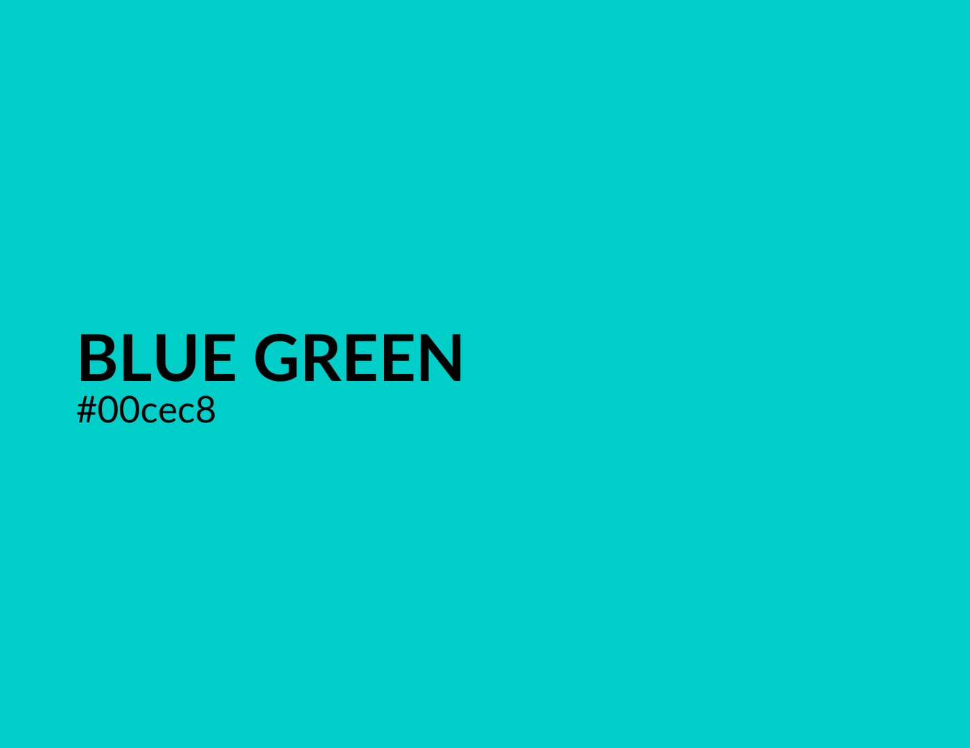 Blue Green